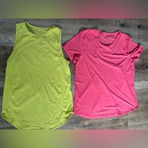 Lululemon bundle  *Lululemon Sculpt Tank *Lululemon Sculpt Short Sleeve size 4